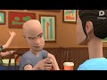 Classic Caillou Danger With Subway Grounded