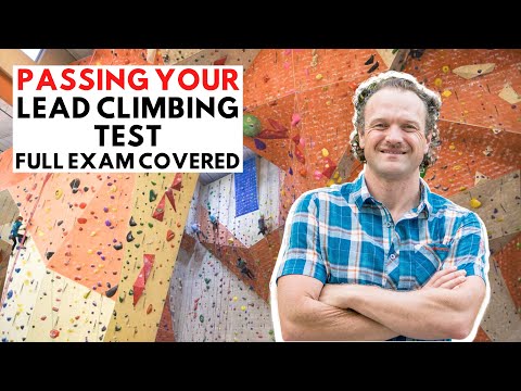 How to Pass Your Lead Climbing Test