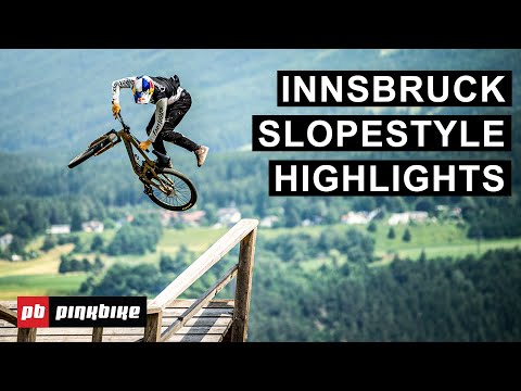 Insane Slopestyle Riding - Highlights from Slopestyle at Crankworx Innsbruck 2021