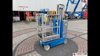 Genie GR-20 RUNABOUT GR20 VERTICAL MAST AERIAL WORK PLATFORM 2018 802C mast climbing platform for sale - Image 4 | Machineryline IE Genie GR-20 RUNABOUT GR20 VERTICAL MAST AERIAL WORK PLATFORM 2018 802C mast climbing platform | Image 4 - Machineryline