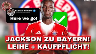 🚨 BREAKING! NICOLAS JACKSON COMES TO FC BAYERN! €81 MILLION TOTAL PACKAGE! LOAN WITH OPTION TO PU...