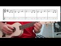 Happy Birthday - Easy Beginner Ukulele Tabs With Playthrough Lesson