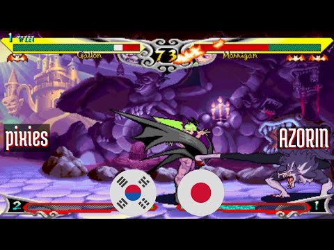 Vampire Savior (FT10) - pixies (KR) vs AZORIN (JP) - 2021-06-21