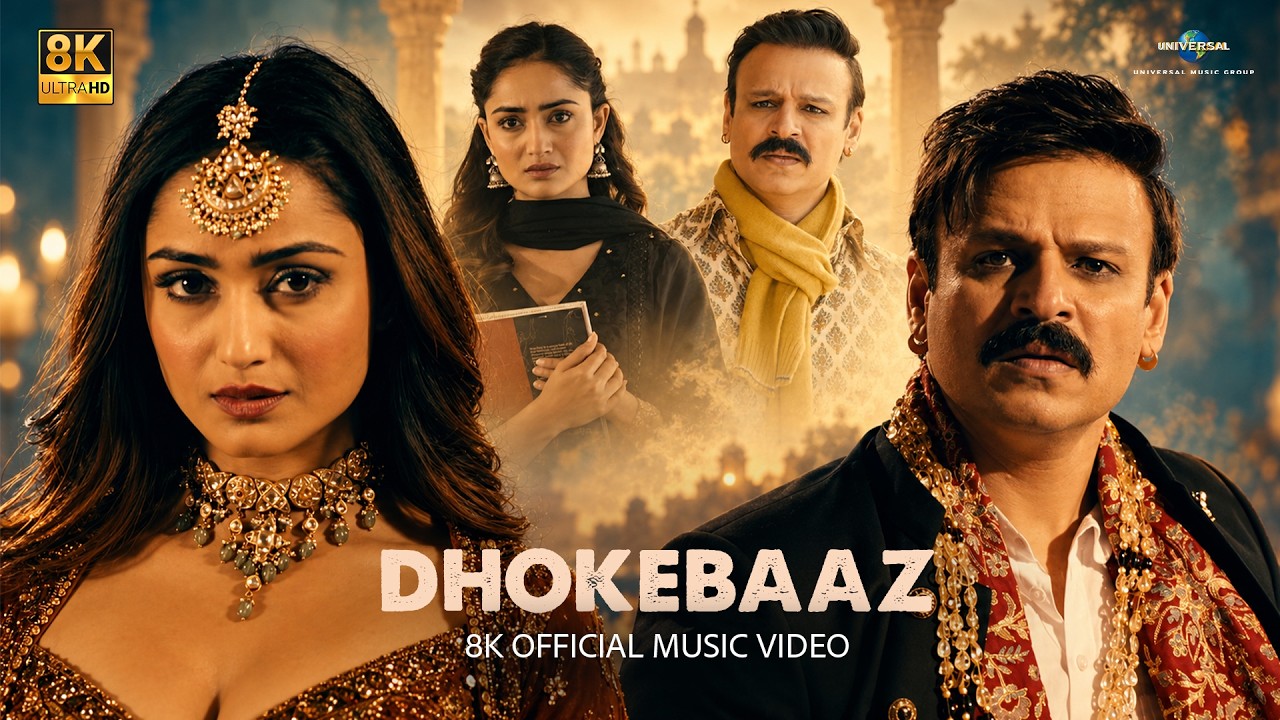 Dhokebaaz (Official 8K Music Video) Vivek Oberoi, Tridha Choudhury | Jaani | Afsana Khan