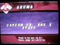Capcom VS SNK 2 Akuma S Ending