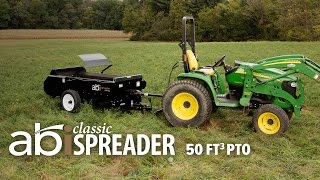 50 cuft PTO Driven ABI Classic Manure Spreader