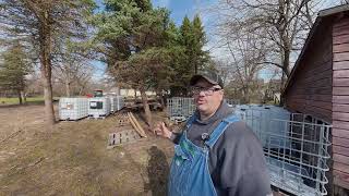Stage two of moving to the NEW woodlot and Woodlot update