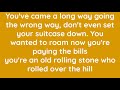 Randy Travis-too gone for too long lyrics