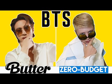 BUTTER With ZERO BUDGET! BTS Butter K-POP MUSIC VIDEO PARODY By KJAR Crew!