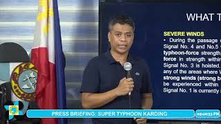 More parts of Luzon placed under Signal no. 5 due to Karding