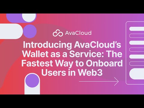 AvaCloud Wallet as a Service Demo