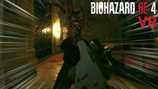 「ライフルの撃ち方知ってる？」通常ではありえない撃ち方をが出来るVR版バイオ │ バイオハザードRE4 VR MODE