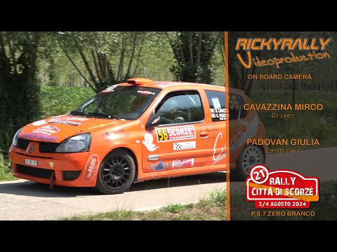 OBC CAVAZZINA - PADOVAN // 21° Rally Citta' di Scorze' 2024 // P.S.7 Zero Branco
