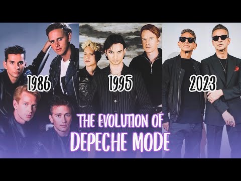 Depeche Mode evolution (1981 - 2023)