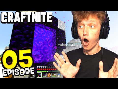 Craftnite: Episode 5 - I TOOK MY GIRLFRIEND TO THE NETHER... (bad idea)
