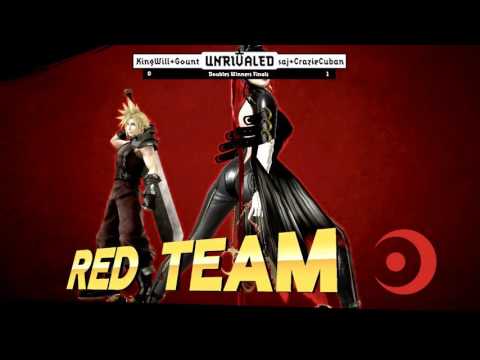 Unrivaled 5 WiiU - KingWill + Gount vs saj + CrazieCuban - Doubles Winners Finals