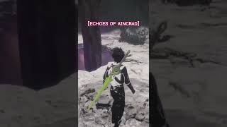 【ECHOES OF AINCRAD】一番最初の頃のアプデ前の見えない壁バグ!　ショート動画
