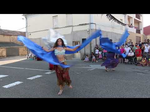La danza oriental y la cetrería animan el Mercado Medieval de Vitigudino  