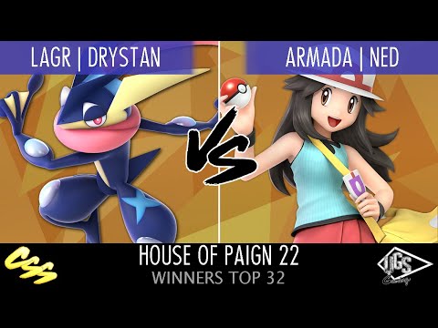 [House of Paign 22] Winners Top 32: LAGR | Drystan (Greninja) vs. Armada | Ned (Pokemon Trainer)