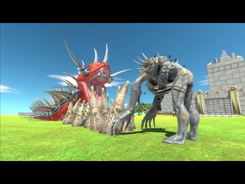 Giant Titanoboa VS Every Strong Units - Animal Revolt Battle Simulator