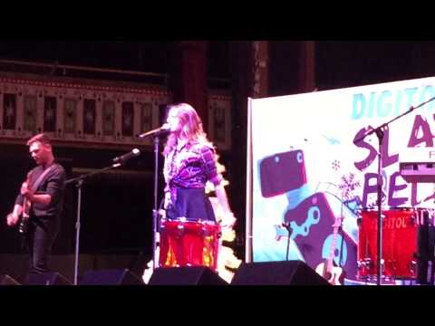 Rebecca Black Performing 'Lean On' at Slaybells Atlanta