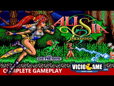 🎮 Alisia Dragoon (Mega Drive) Complete Gameplay