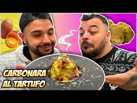 La VERA CARBONARA al TARTUFO ! altro che quella di MURRY e Giampy