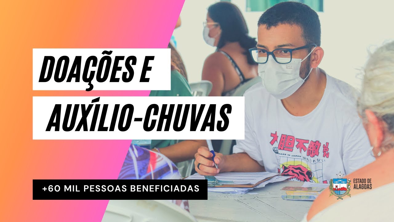 UTILIDADE PÚBLICA: Doações são entregues a mais de 60 mil desabrigados das chuvas em Alagoas