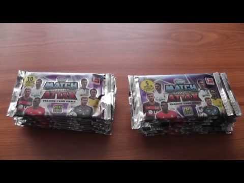 Match Attax 2015/2016 Pack Opening #1 - Silber limitierte Auflage + Club 100-Spieler