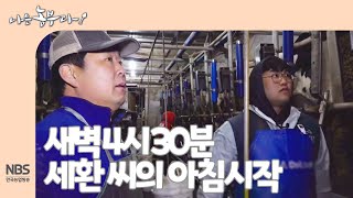 [나는농부다 244회] 새벽4시 30분 세환 씨의 아침 시작
