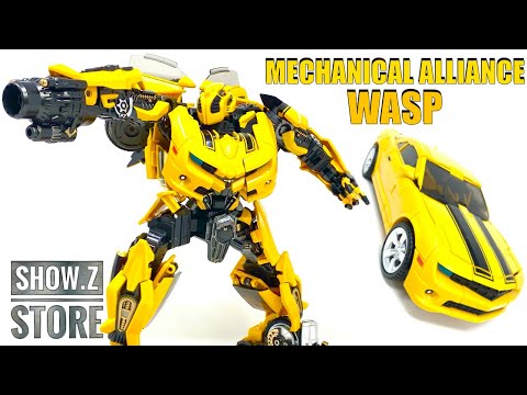 Mechanical Alliance BUMBLEBEE Wasp Warrior Transformers Review