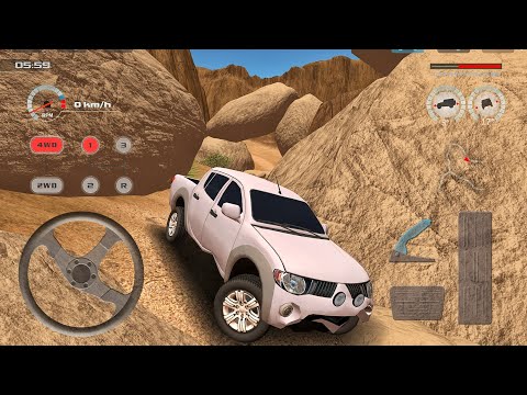 Offroad 4x4 Driving Simulator! - Offroad Drive Dessert - Car Simulator - Car Game Android Gameplay