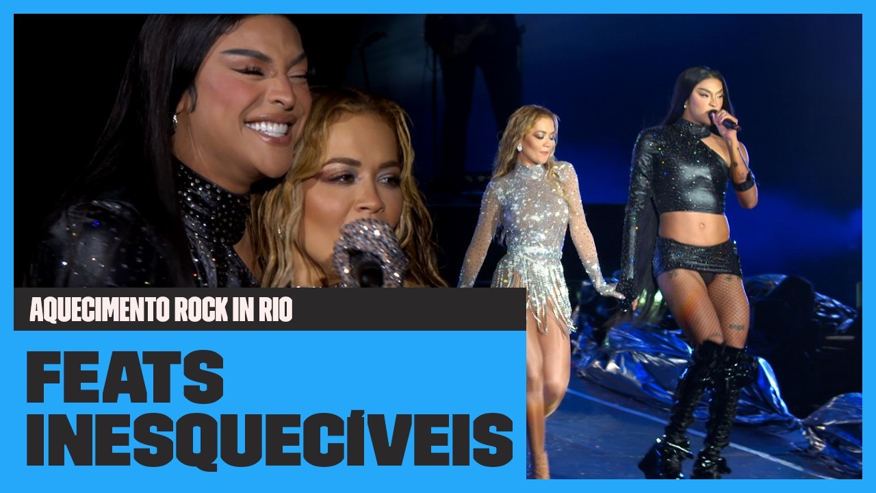 5 FEATS INCRÍVEIS que rolaram no Rock in Rio 🔥 | Aquecimento Rock in Rio | Música Multishow