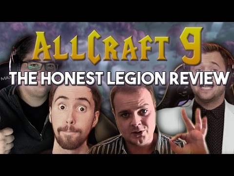 ALLCRAFT #9 - The Honest Legion Review ft. Asmongold, Preach Gaming, Hotted & Rich!