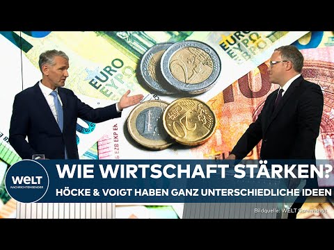 TV-DUELL: Wirtschaft wartet auf Aufschwung– Höcke (AfD) und Voigt (CDU) haben unterschiedliche Ideen