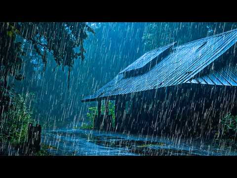 Rain Sounds for Sleep – Heavy Rain & Calm Thunder for Relaxation and Deep Sleep