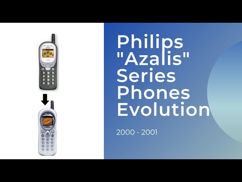 Philips "Az@lis" Series Phones Evolution | 2000 - 2001