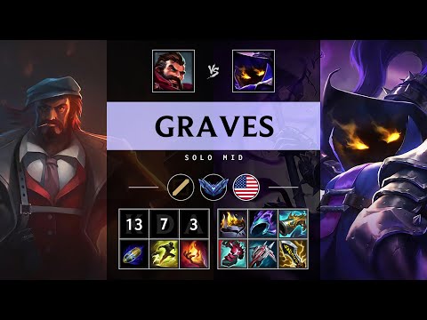 Graves Mid vs Veigar - NA Diamond Patch 25.13