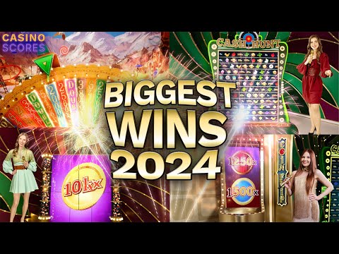 Top 5 BIG WINS on Crazy Time 2024