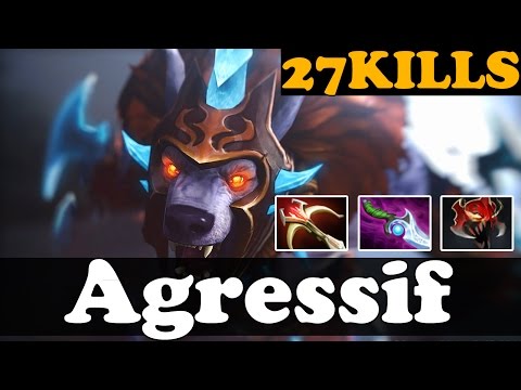 Agressif 8200 MMR Plays Ursa WIH DAEDALUS, DIFFUSAL AND MASK OF MADNESS - Dota 2