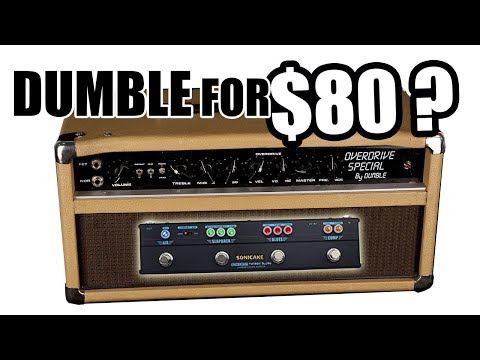 SONICAKE SonicBar Twiggy Blues Vintage Blues Rock Guitar Multi Effects Pedal image 6