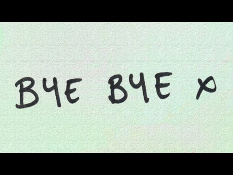 Erin Bloomer - Bye Bye (Lyric Video)