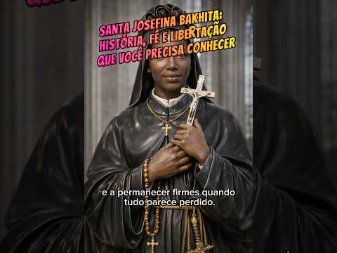 Ela Foi Esquecida Pelo Mundo, Mas Nunca Por Deus | Santa Josefina Bakhita #reels