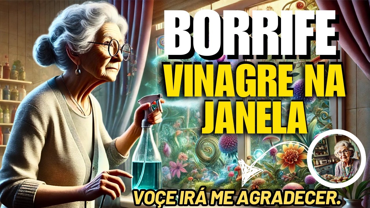 BORRIFE VINAGRE EM SUAS JANELAS VOCÊ VAI AGRADECER 👵🫶