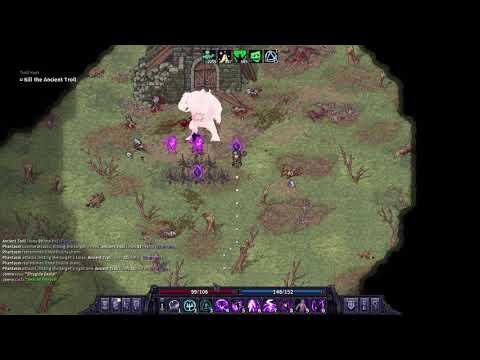 Stoneshard Arcanist vs Troll