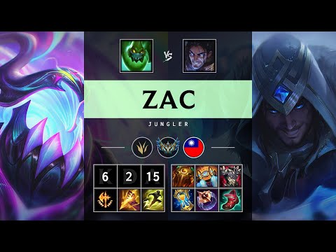 Zac Jungle vs Sylas - TW Challenger Patch 25.17