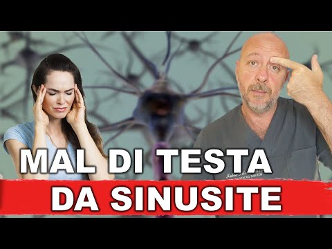 Mal di testa da sinusite: come riconoscere una cefalea da infiammazione dei seni paranasali