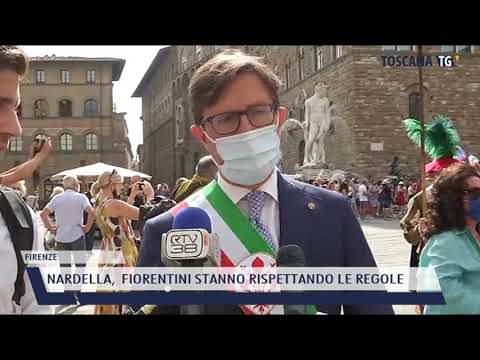 2021-08-10 FIRENZE - NARDELLA,  FIORENTINI STANNO RISPETTANDO LE REGOLE