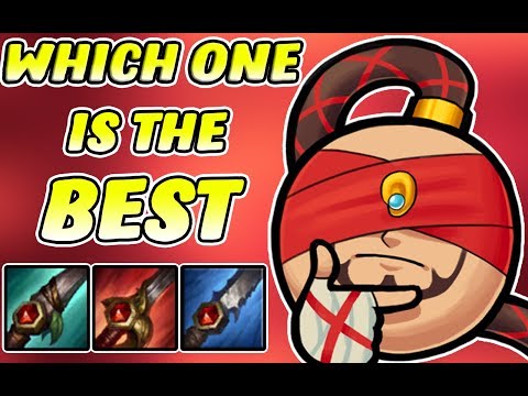 Lee Sin Guide: Which is the BEST JUNGLE ITEM???