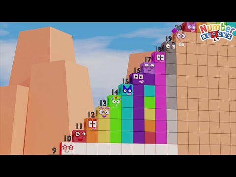 Looking for Numberblocks Mathlink  Step Squad 1 vs 10 to 30 Standing Tall Numbers Patterns
